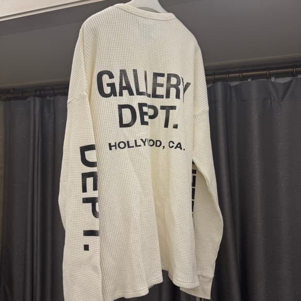 (L)갤러리디파트먼트 와플 롱슬리브