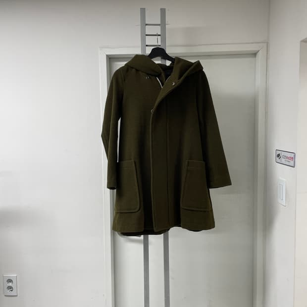 ZUCCA 주카 후드 코트 카키 S(W)