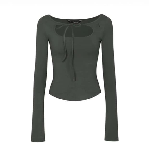 페인오어플레져 LOWER ORCHID TOP charcoal 오키드 차콜