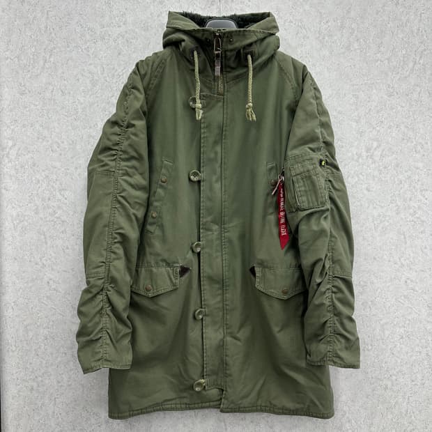 95 알파인더스트리 N3B 남자 코튼 점퍼