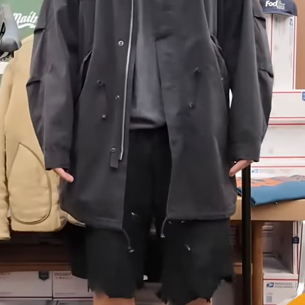 [L] 느린양반 스펙테이터 슬로우 필드 피쉬테일 파카 m65