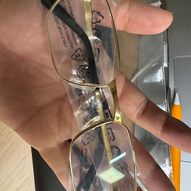 까르띠에 안경 ct0481 산토스 라인