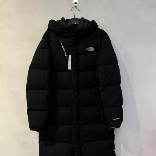 노스페이스 블랙 롱패딩