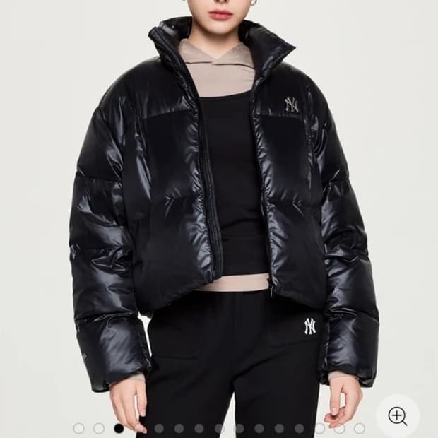 엠엘비 크롭 패딩 