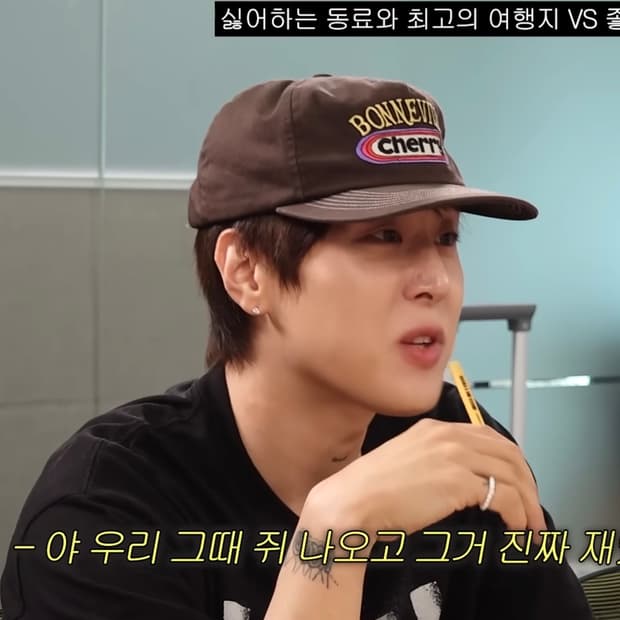 체리la 본네빌 캡 브라운 OS