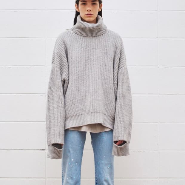 unused 언유즈드 3g 터틀넥니트