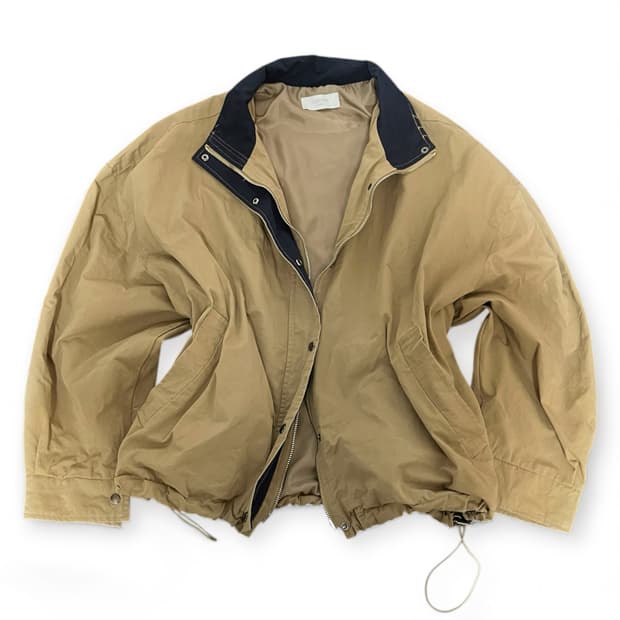 빈티지 브라운 투웨이 야상 자켓 점퍼