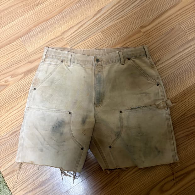 칼하트 더블니 컷오프 쇼츠 36