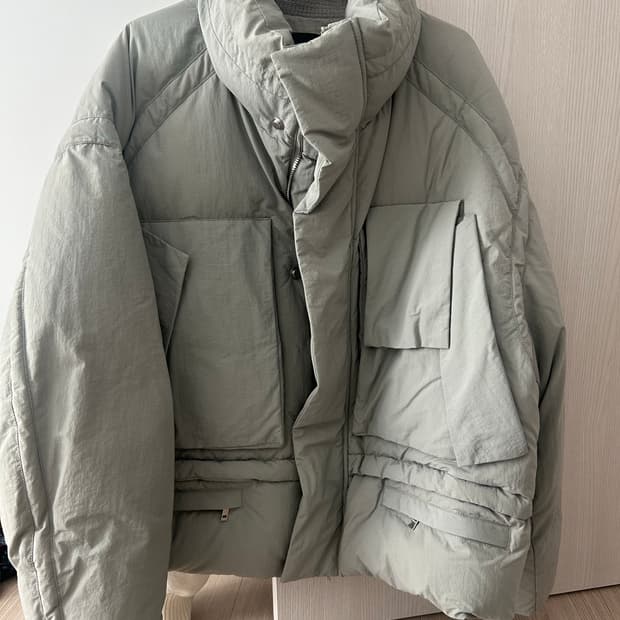 시스템옴므 구스다운 패딩