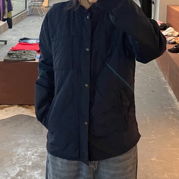 폴로진스 성조기패치 퀄팅자켓 H2414