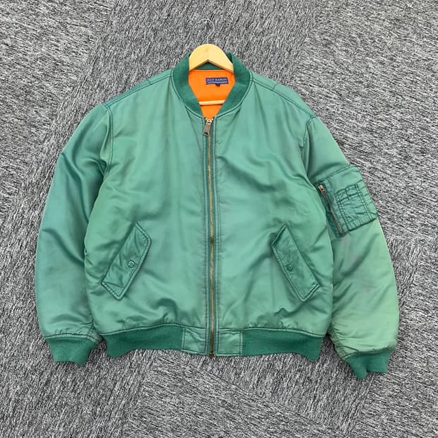 (2XL)90'S RED BARON 항공 점퍼-M1048