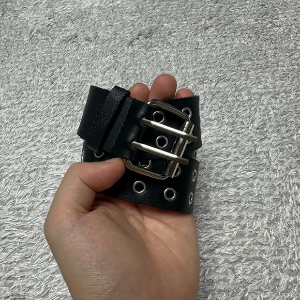 빈티지 더블 아일렛 벨트