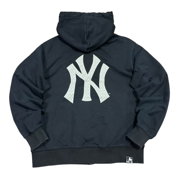 ✨ (바배) MLB 모노그램 빅로고 후드 집업 