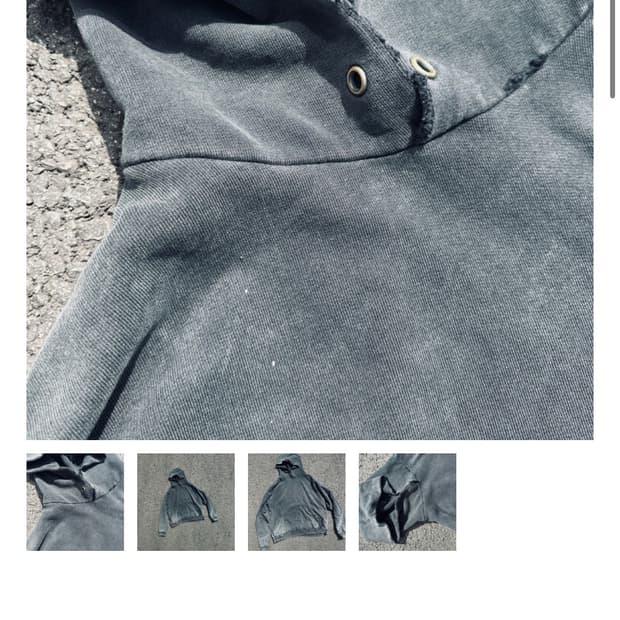 도넛리벤지 무지 후드 2사이즈