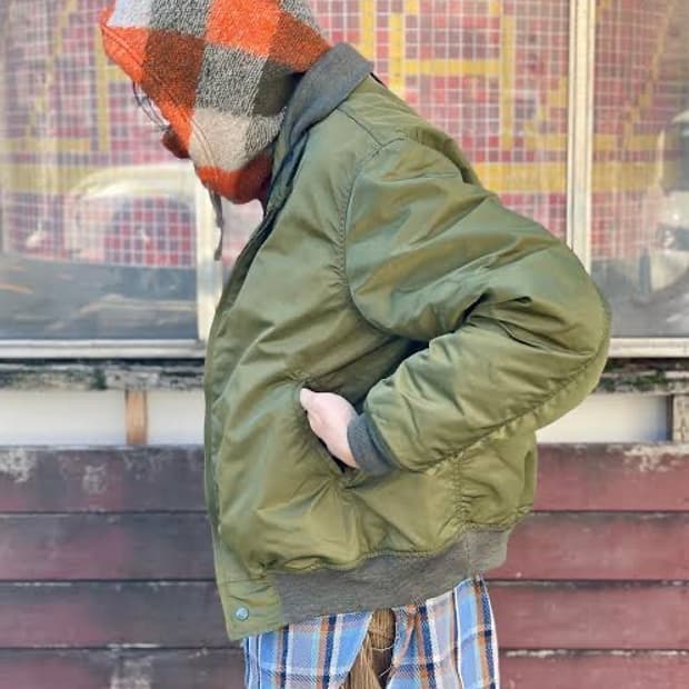 엔지니어드 가먼츠 LL Jacket flight satin nylon M