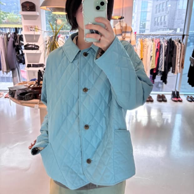 Vintage Burberry Quilting Junper