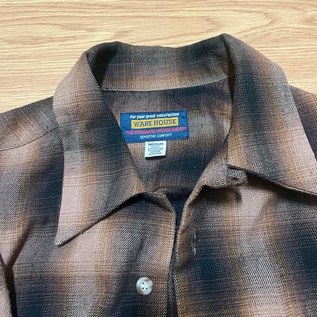웨어하우스 플란넬셔츠