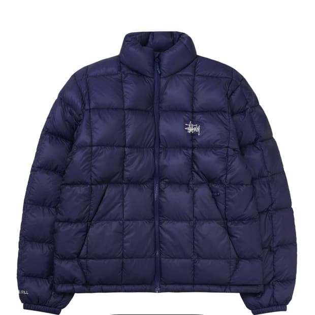 스투시 미드웨이트 푸퍼 퍼퍼 패딩 아이리스 XL