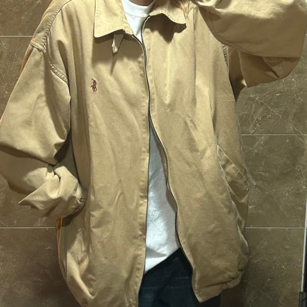 폴로랄프로렌 블루종 카라자켓XL