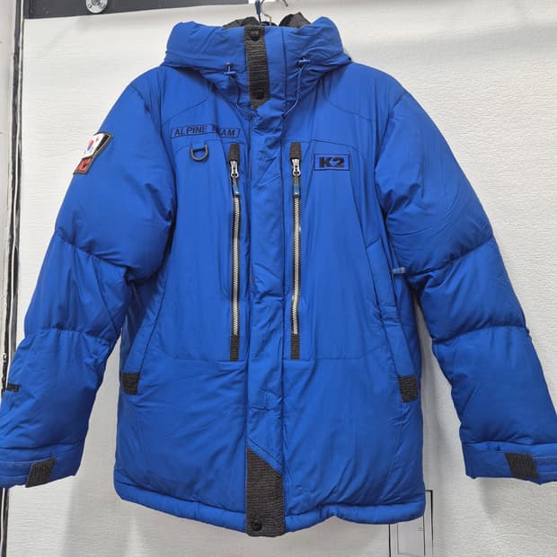 K2 알파인 팀 다운 패딩 블루 800필파워 /95