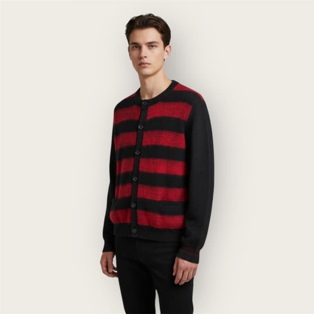 100~105/ 랑방 맨즈 모헤어 알파카 가디건