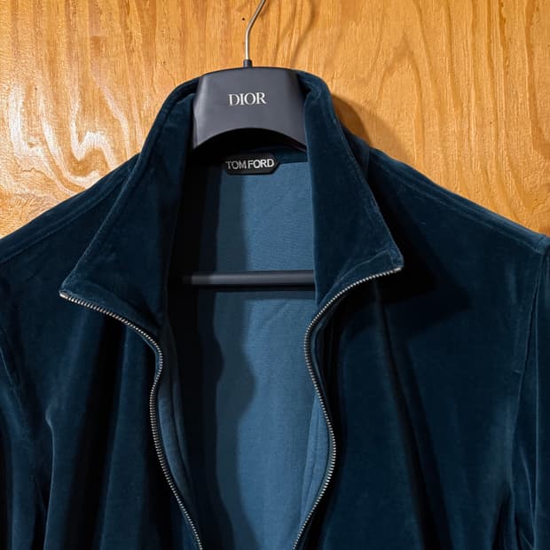톰포드 그린 벨벳 집업 자켓 판매 합니다