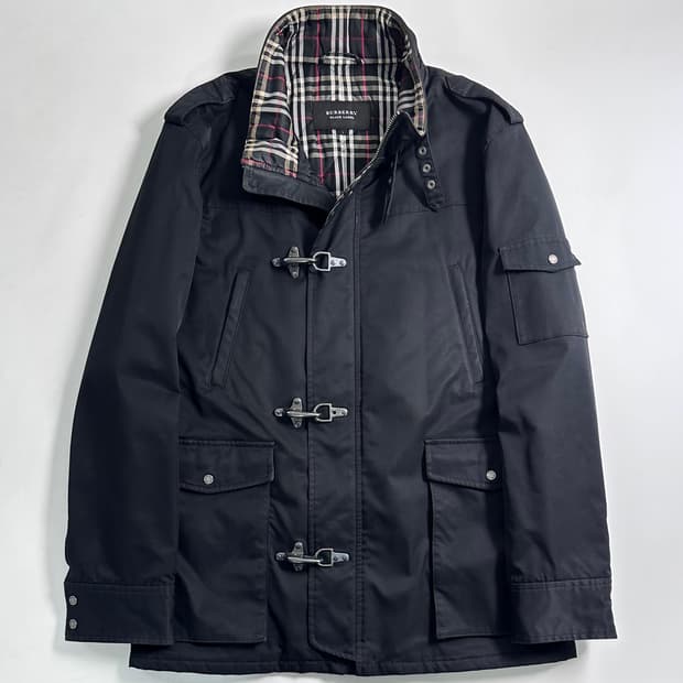 버버리 블랙라벨 파이어맨 자켓