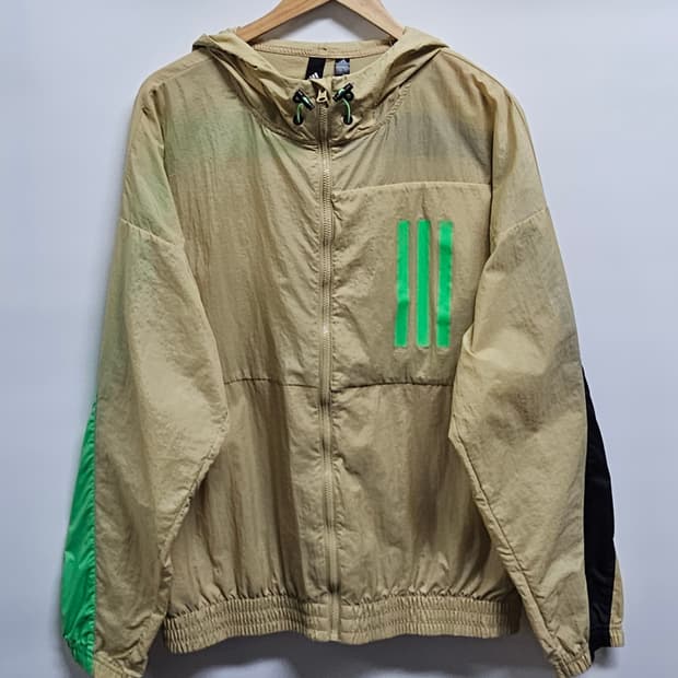 아디다스 윈드브레이커 후드자켓 XL