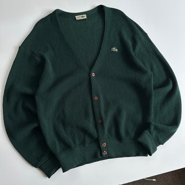 Lacoste 라코스테 서광 90‘s 퓨어울 가디건
