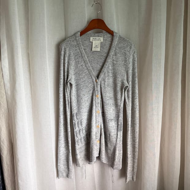  Remi Relief lettering printed cardigan