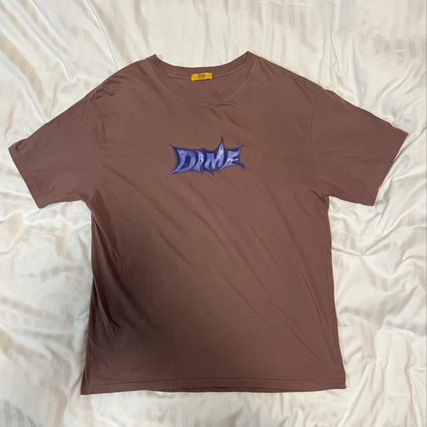Dime 고스트 로고 티셔츠