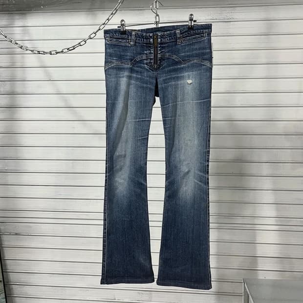 90s Hysteric Glamour kinky flare jean