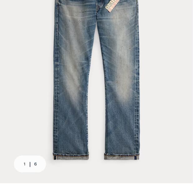 rrl 슬림부트 브라이어필드 셀비지 진(31x30)