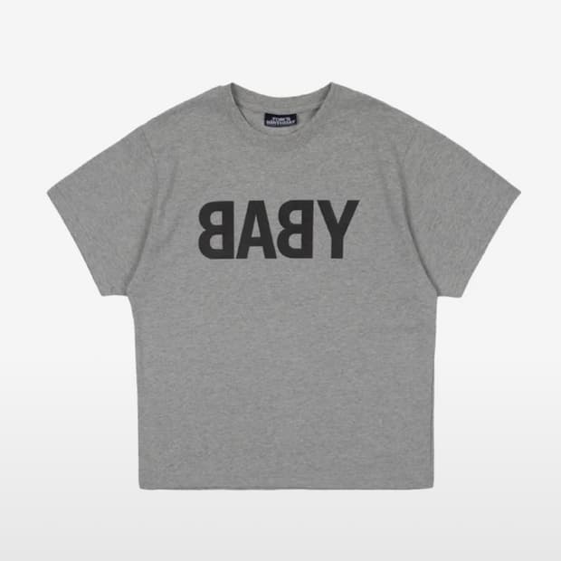 톰스벌스데이 하프 티셔츠 그레이