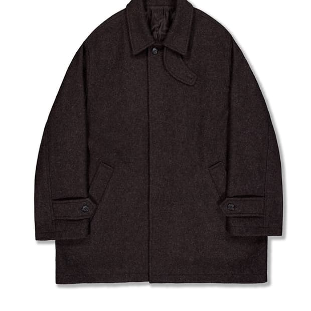 퍼렌 울카코트 브라운 2사이즈팔아요 새상품 