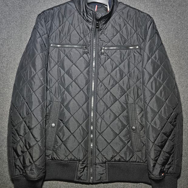 타미힐피거 퀼팅 봄버 자켓 XL