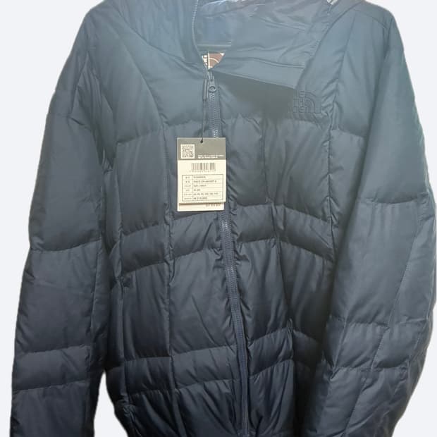 노스페이스 웨이브 lt온 자켓 패딩 네이비 M