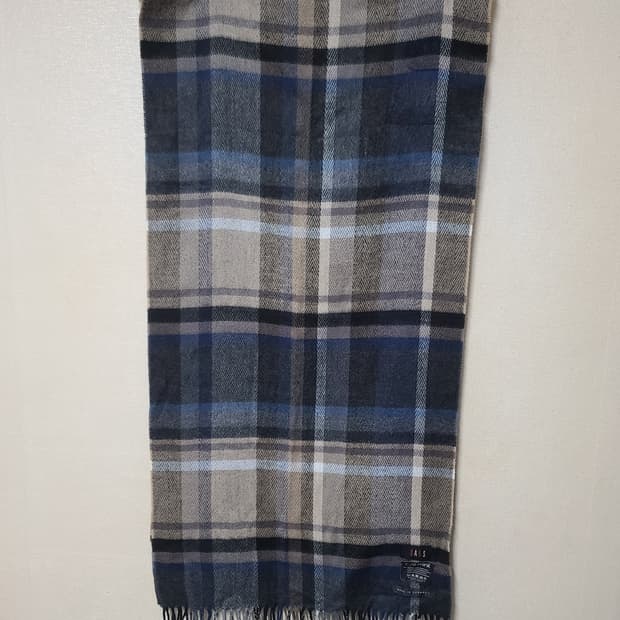 닥스 cashmink 캐쉬밍 체크 머플러