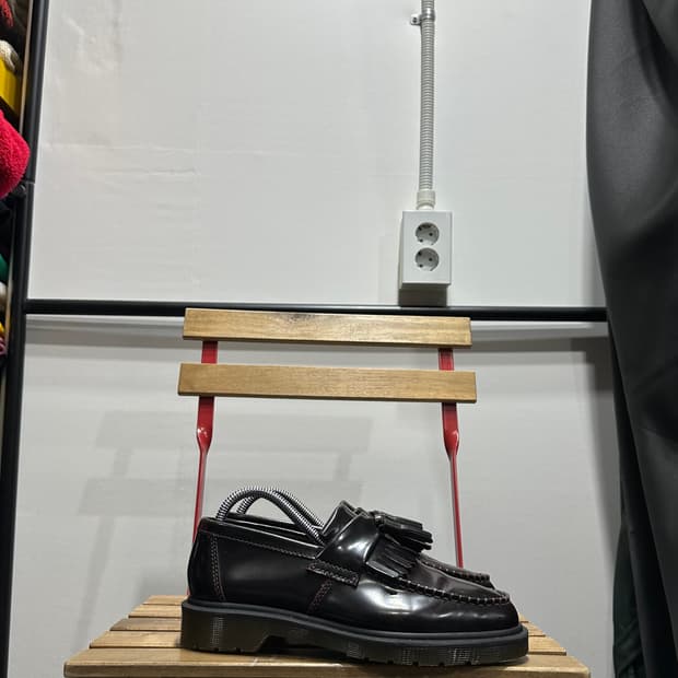 UK6 240-245) 닥터마틴 로퍼 여성 여자 구두 아드리안 다크