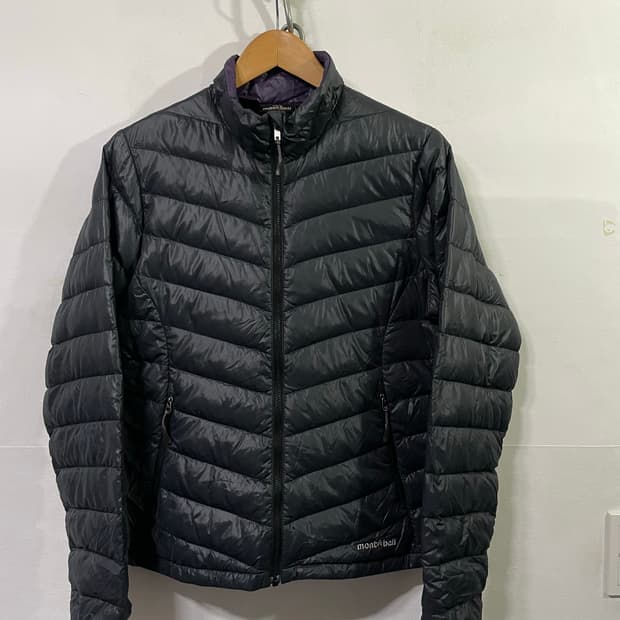 몽벨 구스 다운자켓 경량패딩 슈페리어 스타일 L 사이즈