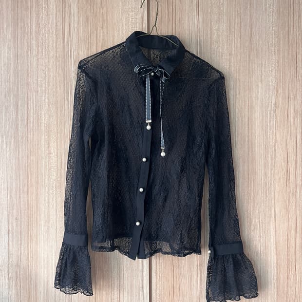 구찌 스타일 블라우스