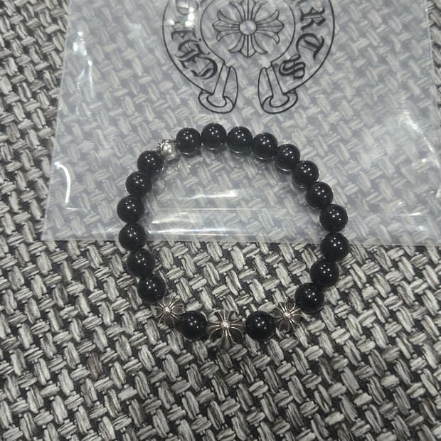 크롬하츠 CH 4볼 비즈팔찌(정품)