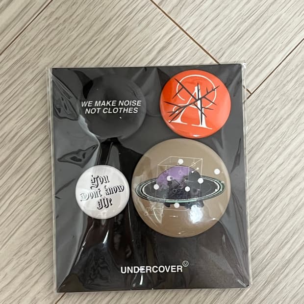 언더커버 배지 세트 뱃지