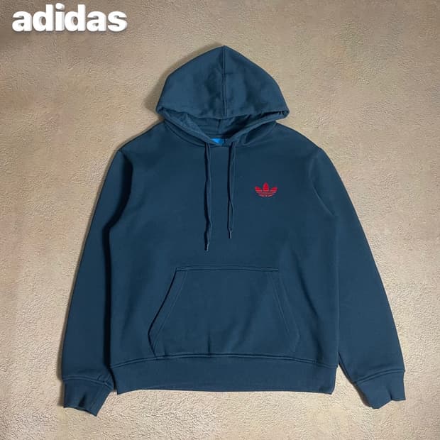 [S] 아디다스 기모 후드티 (새상품급)