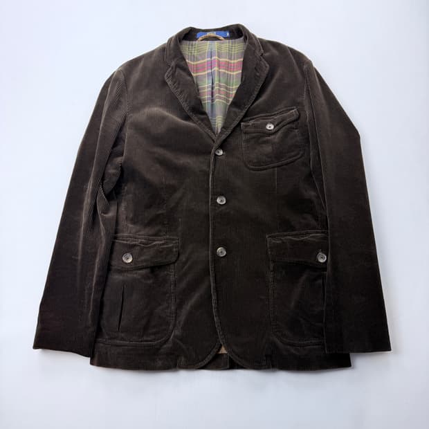 폴로 랄프로렌 코듀로이 쓰리버튼 블레이저 