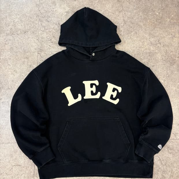lee 블랙 후드티 #csz451