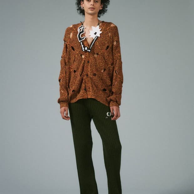 토가 비릴리스 펀칭 가디건