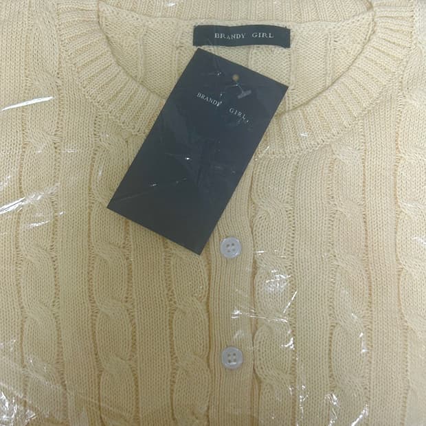 브랜드멜빌 케이블 니트 가디건