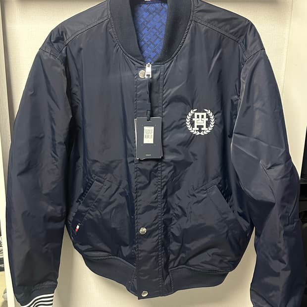 [L] 타미힐피거 리버시블 봄버 자켓