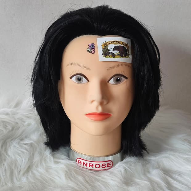 💇🏻‍♀️ 천혜인 구버전 숱많은 인모 통가발 레이어드컷 14~15cm